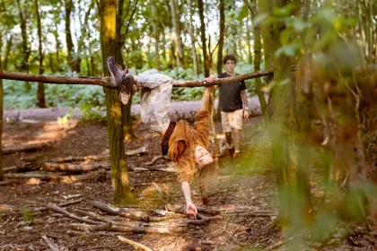 Bigger view of Kinderen in het bos