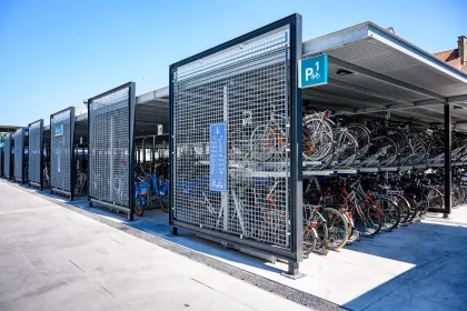 Bigger view of Fietsparking station Roeselare