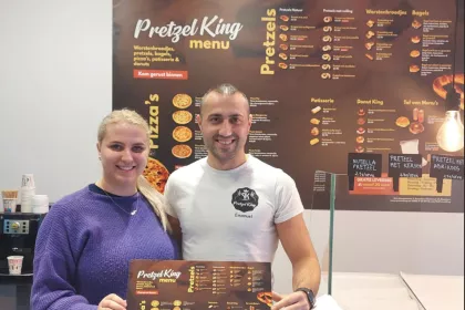 Bigger view of Pretzel King