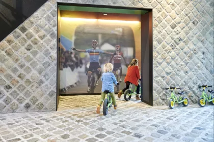 Bigger view of KOERS. Museum van de Wielersport