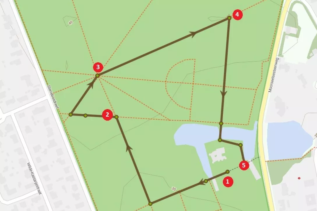 Bigger view of Route podcastwandeling De Doodskus