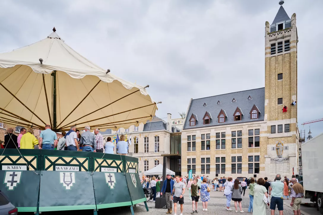 Bigger view of Roeselaarse kiosk (c) Bieke Bruggeman